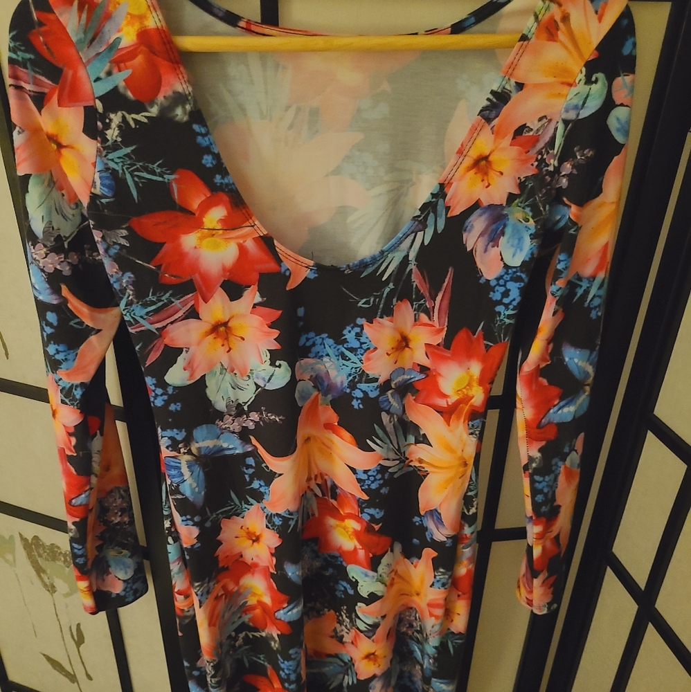 Lipsy London Floral Bodycon Dress